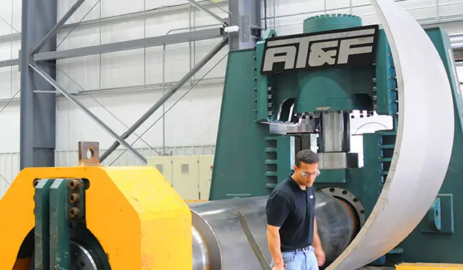 Man working in factory